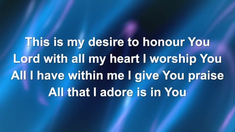 I Give You My Heart (Acoustic)