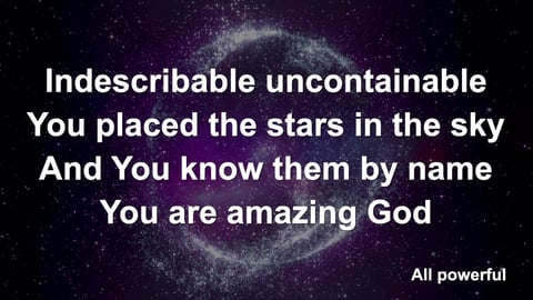 Indescribable (Acoustic)