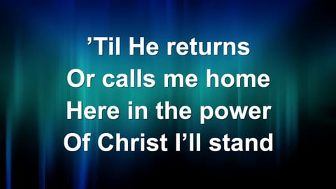 In Christ Alone (Acoustic)