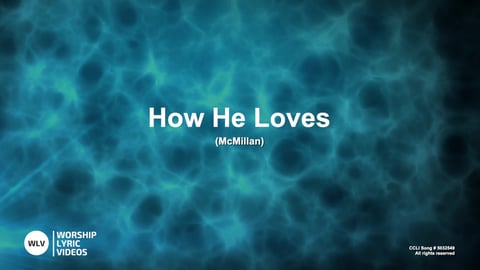 How He Loves (Acoustic)