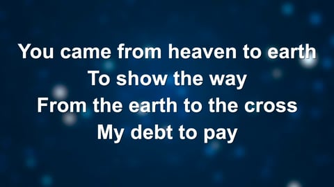 Lord I Lift Your Name On High (Acoustic)