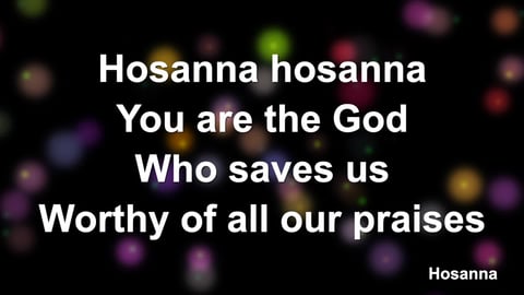 Hosanna (Praise Is Rising) (Acoustic)