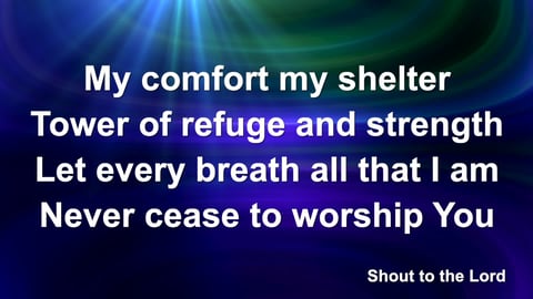 Shout To The Lord (Acoustic)