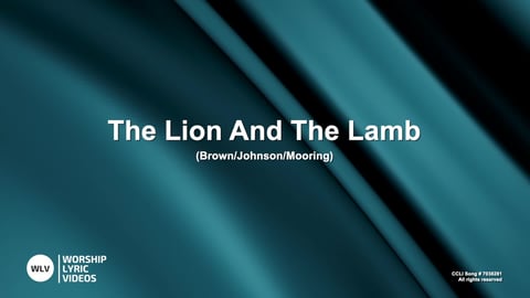 The Lion And The Lamb (Acoustic)
