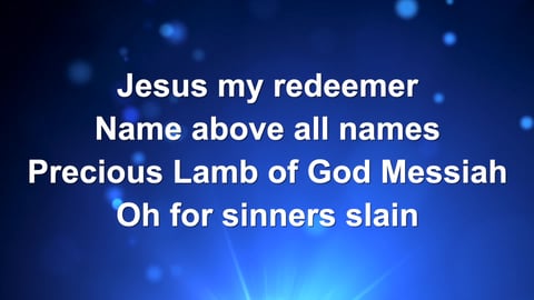 There Is A Redeemer (Acoustic)