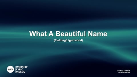 What A Beautiful Name (Acoustic)