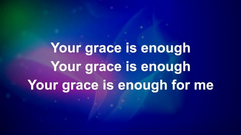 Your Grace Is Enough (Acoustic)
