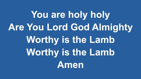 Agnus Dei (Acoustic)