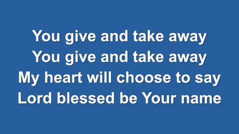 Blessed Be Your Name (Acoustic)