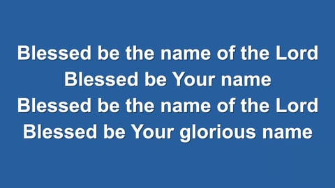 Blessed Be Your Name (Acoustic)