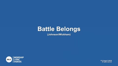 Battle Belongs (Acoustic)