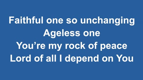 Faithful One (Acoustic)