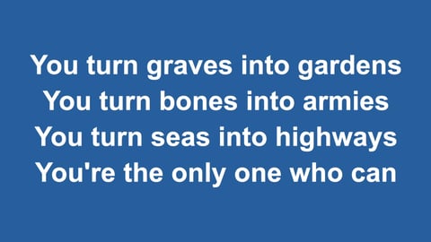 Graves Into Gardens (Acoustic)