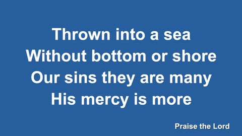 His Mercy Is More (Acoustic)