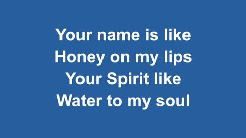 Holy And Anointed One (Acoustic)