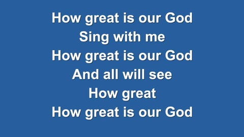 How Great Is Our God (Acoustic)