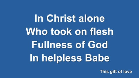 In Christ Alone (Acoustic)