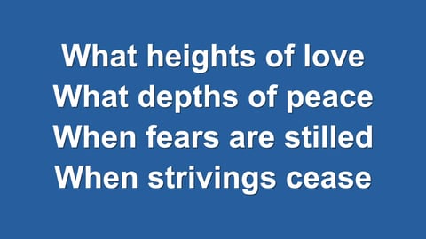 In Christ Alone (Acoustic)