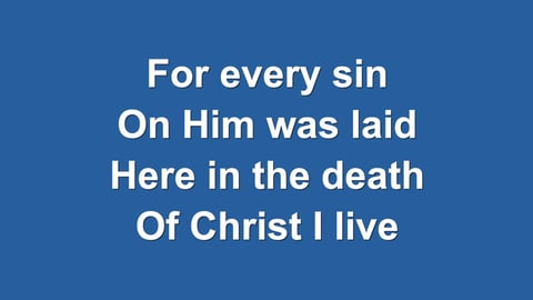 In Christ Alone (Acoustic)