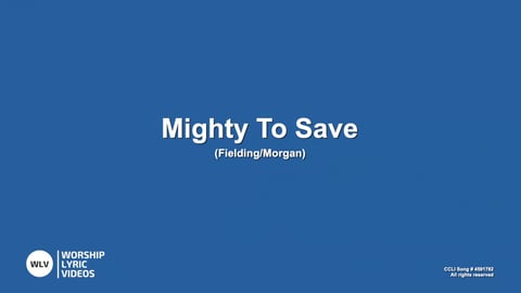 Mighty To Save (Acoustic)
