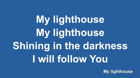 My Lighthouse (Acoustic)