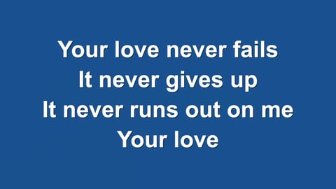 One Thing Remains (Acoustic)