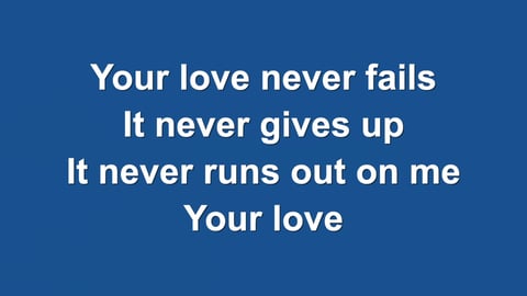One Thing Remains (Acoustic)