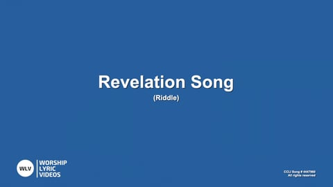 Revelation Song (Acoustic)
