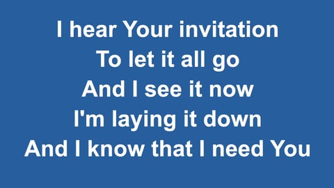 Run To The Father (Acoustic)