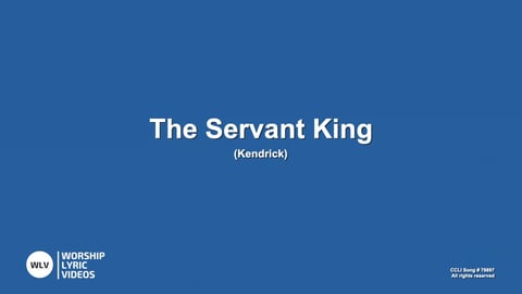 The Servant King (Acoustic)