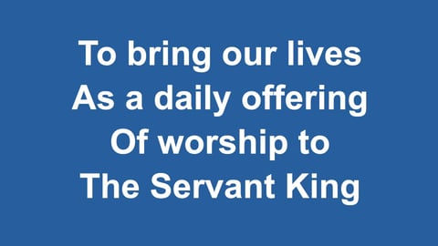 The Servant King (Acoustic)