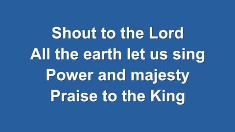 Shout To The Lord (Acoustic)