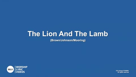 The Lion And The Lamb (Acoustic)