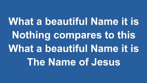 What A Beautiful Name (Acoustic)