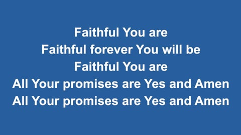 Yes And Amen (Acoustic)