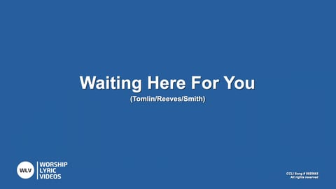 Waiting Here For You (Acoustic)