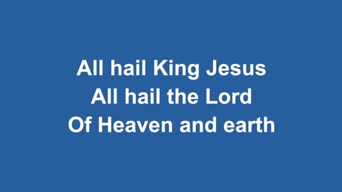 All Hail King Jesus (Acoustic)