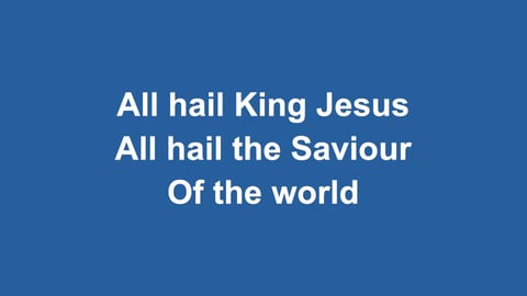 All Hail King Jesus (Acoustic)