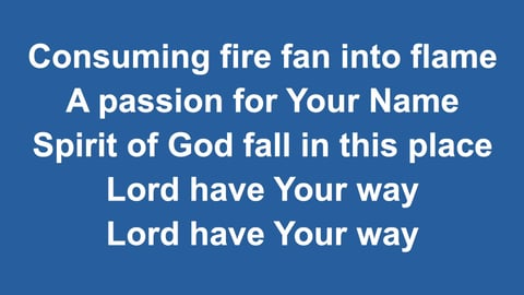 Consuming Fire (Acoustic)