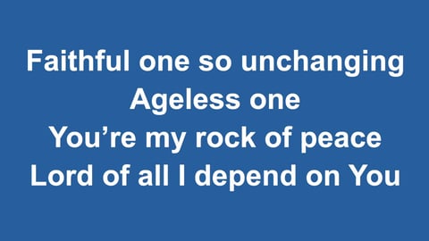 Faithful One (Acoustic)