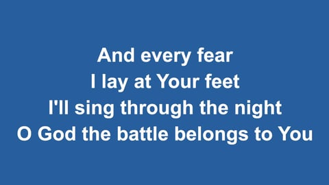 Battle Belongs (Acoustic)