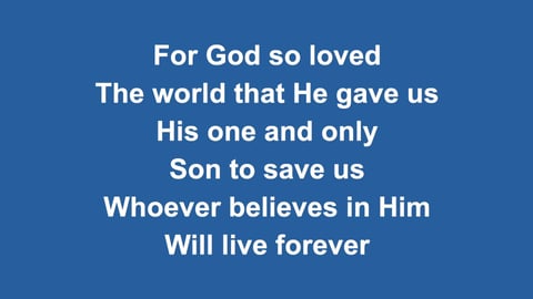 God So Loved (Acoustic)