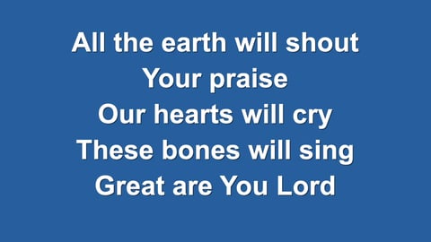 Great Are You Lord (Acoustic)