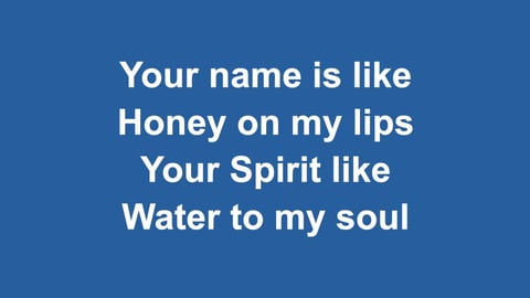 Holy And Anointed One (Acoustic)