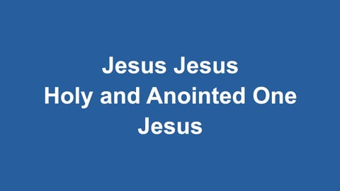 Holy And Anointed One (Acoustic)