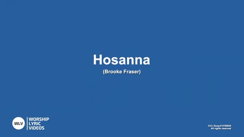 Hosanna (Acoustic)
