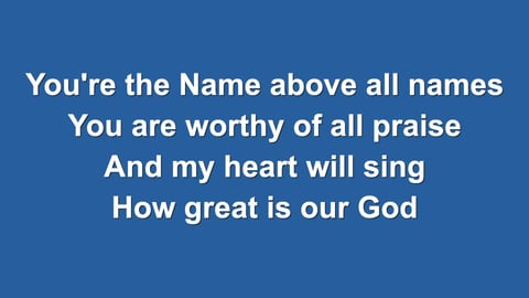 How Great Is Our God (Acoustic)