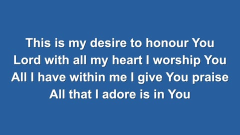 I Give You My Heart (Acoustic)