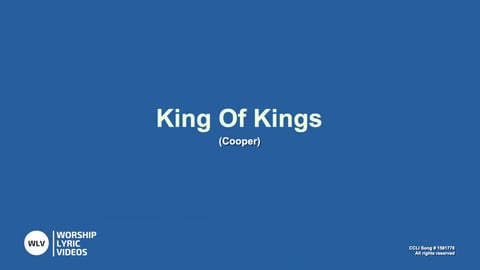 King Of Kings Majesty (Acoustic)