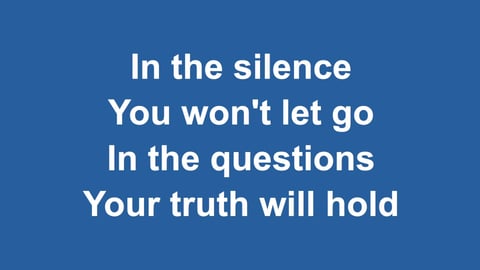 My Lighthouse (Acoustic)